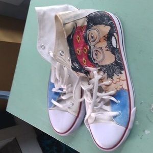 Custom Cheech and Chong shoes